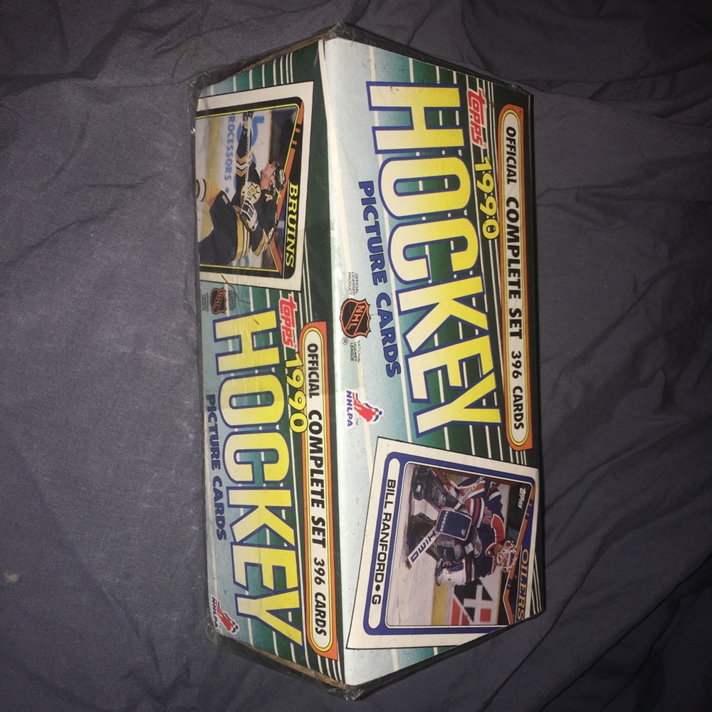 NHL Hockey Cards Set 1990 Sealed Topps
